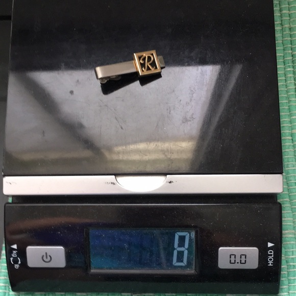 🖤SWANK SO signed R initialed cufflinks & tie clip - Picture 13 of 13